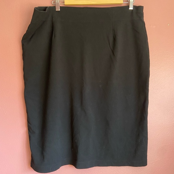 Eileen Fisher Dresses & Skirts - Eileen Fisher black pencil skirt XL